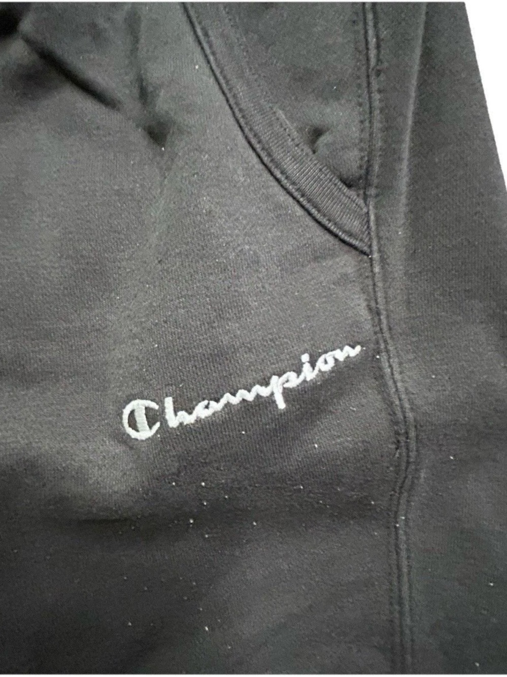 Women’s Champion Black Joggers Sweatpants Size Medium - Picture 2 of 4